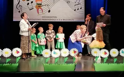 Nasze dzieci na Międzyprzedszkolnym Festiwalu Piosenki Dziecięcej 