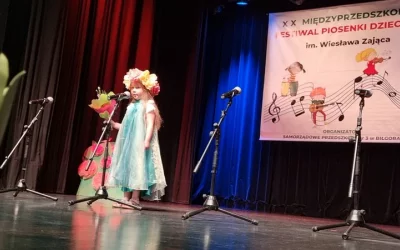 Nasze dzieci na Międzyprzedszkolnym Festiwalu Piosenki Dziecięcej 