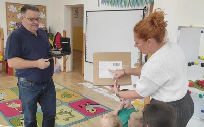 LISTONOSZ z wizytą u SKRZATÓW