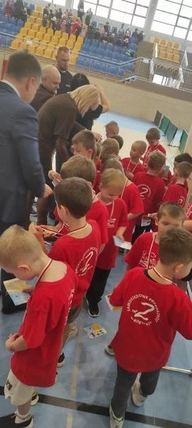 Piłkarski Turniej Mikołajkowy Przedszkolaków w ZSBiO 