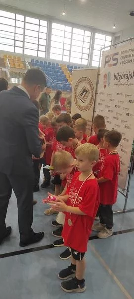 Piłkarski Turniej Mikołajkowy Przedszkolaków w ZSBiO 