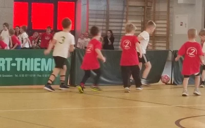 Piłkarski Turniej Mikołajkowy Przedszkolaków w ZSBiO 