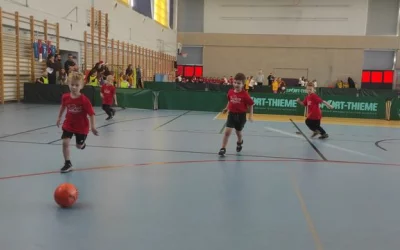 Piłkarski Turniej Mikołajkowy Przedszkolaków w ZSBiO 