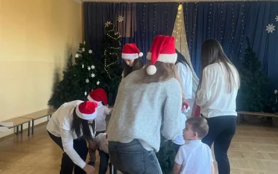 Warsztaty świąteczne w grupie "Sówki"