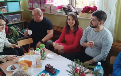 Jasełka w grupie Smerfy