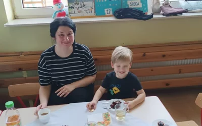 Jasełka w grupie Smerfy