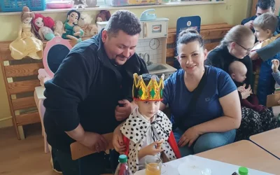 Jasełka w grupie Smerfy