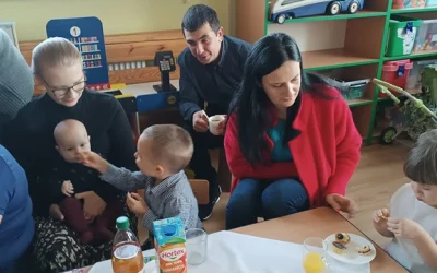 Jasełka w grupie Smerfy