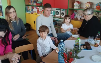 Jasełka w grupie Smerfy