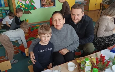 Jasełka w grupie Smerfy