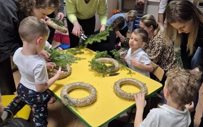 Warsztaty świąteczne w grupie Motylki