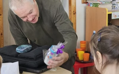 Spotkanie z panem leśniczym w grupie "Skrzaty"