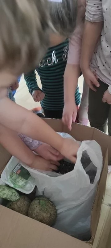 Spotkanie z panem leśniczym w grupie "Skrzaty"