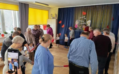 Dzień Babci i Dziadka w grupie "Sówki"