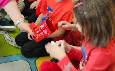 Dzień Świętego Walentego w grupie SKRZATY 