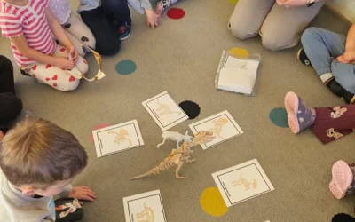 Skrzaty zgłębiały tajemnice dinozaurów