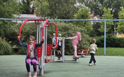 Motylki i Tygryski na siłowni